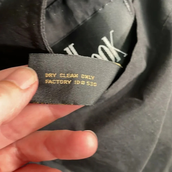 Jl Colebrook Faux Fur Reversible Coat Adjustable Waist Jacket Black Small - Picture 8 of 13